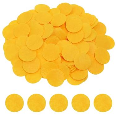 Imagem de Tupalizy Círculos redondos de feltro de 2,5 cm para amostras de cera perfumada fazendo tecido de costura flores laços de cabelo tiaras acessórios artesanato de Natal projeto de crochê, 200 peças