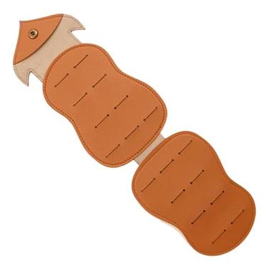 Imagem de Estojo para palheta de guitarra coruja, Estojo porta palheta para guitarra | Suporte para palhetas de guitarra elétrica em formas de animais | Saco portátil de armazenamento de picareta de guitarra, a