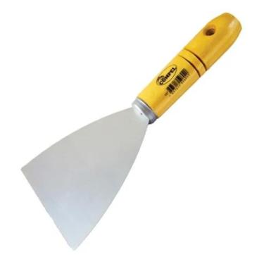 Imagem de espatula compel 10 aco temperado cabo madeira