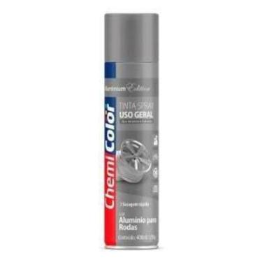 Imagem de Tinta chemicolor uso geral aluminio rodas 400ml - baston
