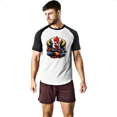 Imagem de Camiseta Raglan Galo guerrilheiro - Alearts, G