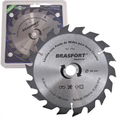 Imagem de Serra Circular Widea Brasfort/Premium 7.1/4''X 18 Dentes X 20Mm - BRAS
