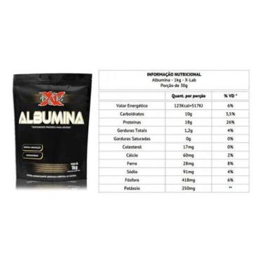 Imagem de Albumina X-lab 1kg - Chocolate com Leite Condensado