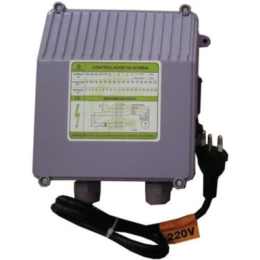 Imagem de Control Box Eurobombas CB-3ESM2-18 para Bomba Submersa de 3 Polegadas 