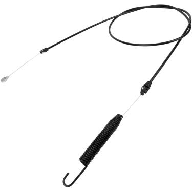 Imagem de Canamax [Atualizado] 532435110 Cabo de embreagem - Compatível com Husqvarna AYP Poulan Cabo de lâmina de trator de grama com montagem de mola 435110 408319 532408319 cortador de grama