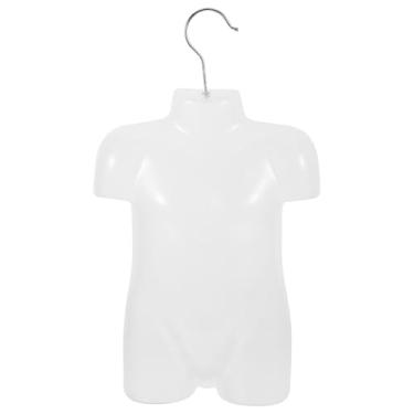 Imagem de Manequim Infantil Torso Pendurado Roupas de Bebê Manequim Plástico Roupas Infantis Modelo de Exibição Ocas Suporte de Exibição de Roupas Infantis com Cabide