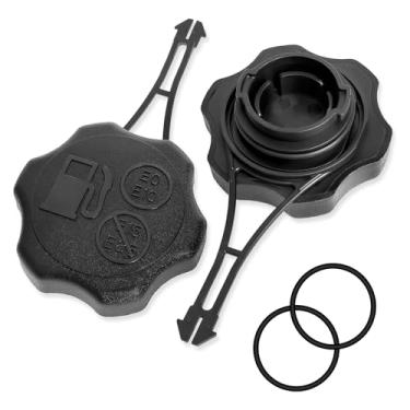 Imagem de Tampa de gás de substituição 594061 adequada para cortador de grama, tampa de tanque de combustível para B&S 675Exi 725Exi Tampa de tanque de gás do motor, tampa de combustível para cortador de grama