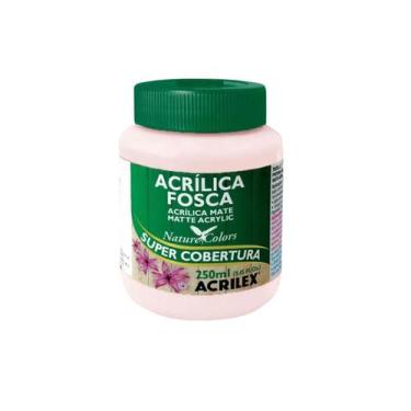 Imagem de Tinta Acrílica Acrilex Fosca 250ml Escolha a Cor, 894 - ROSA COTTON