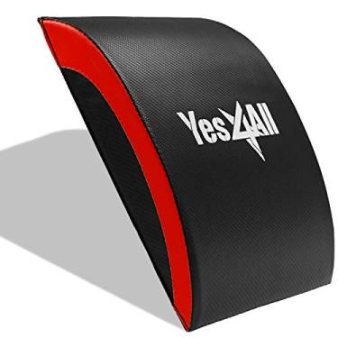 Imagem de Yes4All Tapete para Exercícios Abdominais com ou sem Apoio para Cóccix, Almofada Dobrável para Abdominais, Equipamento para Treino de Core e Lombar