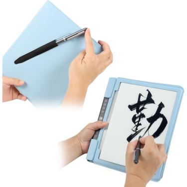 Imagem de Mingfeng Capa protetora de poliuretano para Penstar eNote N10 10,3 "E Ink Tablet Reader e-Book Tablet Light and Thin Four Corner Protective e-Paper Book com compartimento para caneta (azul)