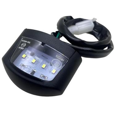 Imagem de Yecnecty Luz de placa de licença traseira de motocicleta para Kawasaki Ninja 250R 300 ZX636 ZX-6R ZX-10R Z1000SX Z800 Z750 Z250 ER-6F ER-6N ZZR 1400