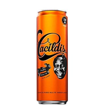 Imagem de Cerveja Cacildis, Puro Malte, Lata 350ml 1un