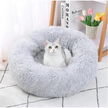 Imagem de CAMINHA DONUT NUVEM PET PELUCIA P REDONDA CAMA PELUCIADA NINHO CASINHA CASA COLCHONETE Cachorros E Gatos NUVEM FUNDO ANTIDERRAPANTE IMPERMEAVEL QUALIDADE PREMIUM 40CM (CINZA)
