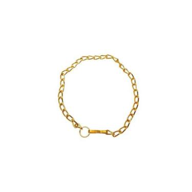 Imagem de Coleira Gargantilha Redonda Para Cães Luxo 1,6x30cm - JC Correntes