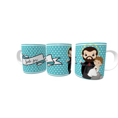 Imagem de Canecas Personalizadas Santos da Igreja Catolica Fé e Inspiração em Cada Gole