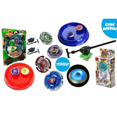 Imagem de Beyblade Led Pegasus Beyblad Arena Pista 3 Lançador Bey Blade Piao Led
