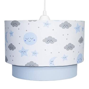 Imagem de Lustre Tubular Duplo Chuva de Amor Azul