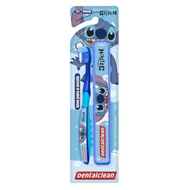 Imagem de Dentalclean Escova de Dente Stitch Escolar Infantil Macia, Azul