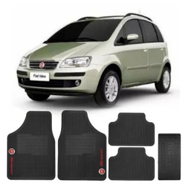 Imagem de Jogo Tapete de Borracha automotivo fiat Idea - Rekar