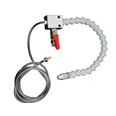 Imagem de Bico de Spray de Refrigeração de Névoa de Máquina de Gravação para Escultura Em Telha de Cerâmica de Metal de Pedra, Pulverizador de Metal de Plástico Branco Azul 1x de