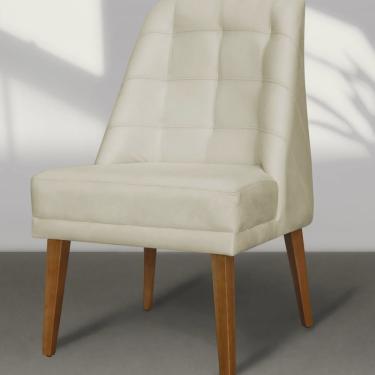 Imagem de Kit 06 Cadeiras de Jantar Paris Suede