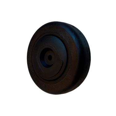 Imagem de Roda Traseira pvc Para Carrinho De Compras Supermercado Delicatessen Condomínio Plástico Ecoflex Siris