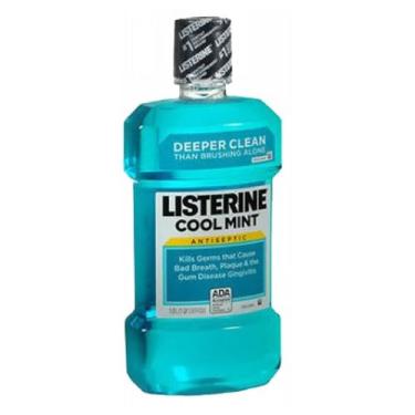 Imagem de Colutório antisséptico Listerine coolmint 33,8 oz por Listerine (pacote com 4)