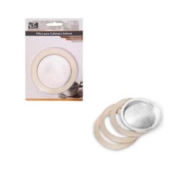 Imagem de Filtro Para Cafeteira Italiana / Moka De Alumínio Reposição - Ke Home,