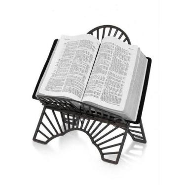 Imagem de Porta Bíblia Sagrada Suporte Livros Preto - Pra vc