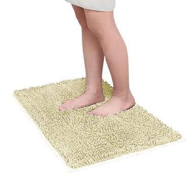 Imagem de Tapete De Banheiro Bolinha Microfibra Antiderrapante 100 Poliéster 58x