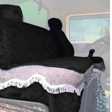 Imagem de Capa De Banco Chinil Sem Logotipo Caminhão Hr - Olímpia Pesados, Preto