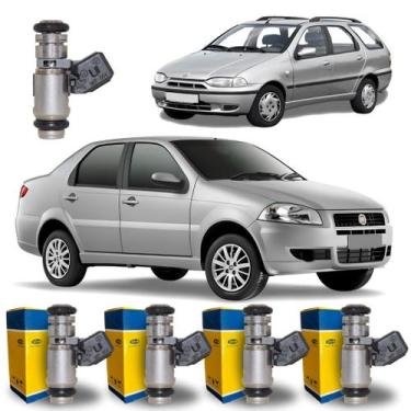 Imagem de Kit 4 Bico Injetor de Combustivel Palio / Weekend / Siena 1.6 1996 a 2