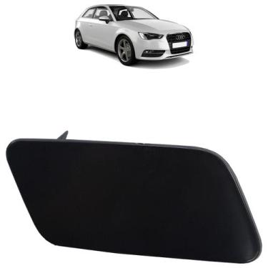 Imagem de Tampa do Esguicho A3 2014 2015 2016 Preto Liso - Automotive Imports, D