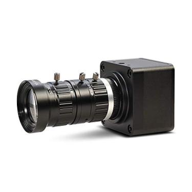 Imagem de MOKOSE Webcam USB com suporte C 10-50 mm teleobjetiva zoom manual 4K @ 30fps câmera UVC unidade livre compatível com Windows Mac OS X Linux