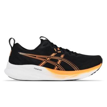 Imagem de Tênis ASICS GEL-Pulse 16 Se - Masculino - Preto/Laranja, 42