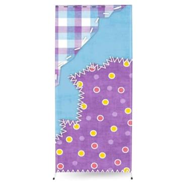 Imagem de Painel Lateral Romano Veste Fácil 0,90x2,20m Festa Junina (PLFJN0014)