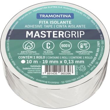 Imagem de Fita Isolante Classe C 0,13x19 Mm Tramontina Branca 10 M Tramontina