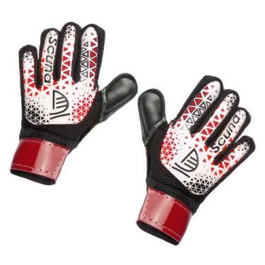 Imagem de Luva Futebol Goleiro Campo Infantil- Grippy - SCUNA, Vermelho, P