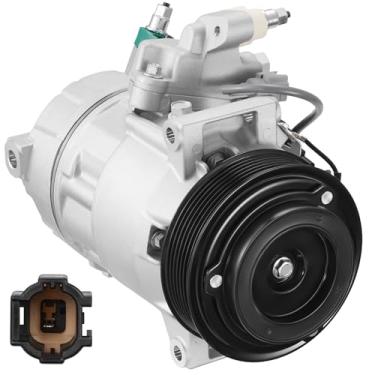 Imagem de BDFHYK Compressor A/C de ar condicionado com embreagem compatível com Infiniti EX35 EX37 FX35 FX37 G37 M37 Q40 Q60 Q70 Q70L QX50 QX70 370Z 2009-2019