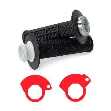 Imagem de Manopla Lock On Ktm / Husq/ Beta (motos 2t) Biker Preto
