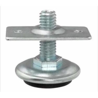 Imagem de Sapata Regulavel P/móveis 3/8 C/chapa Fixação 16 Unidades - comercial 