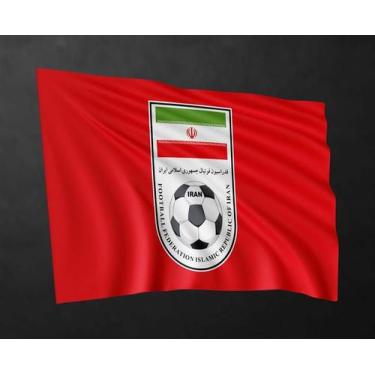 Imagem de Bandeira Seleção do Irã 80cmx140cm Tecido Oxford 100% Poliéster - PRES