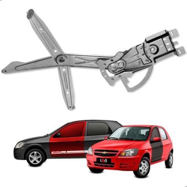 Imagem de Máquina Vidro Elétrico Chevrolet Celta 2P 2000-2016 Lado Esquerdo Moto
