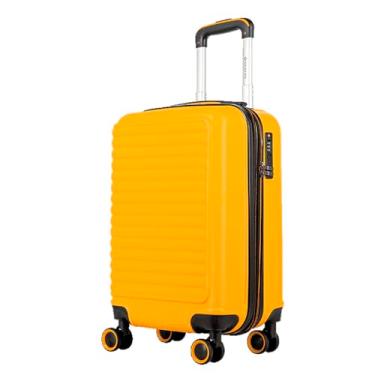 Imagem de Mala De Viagem Bordo Racer Cadeado TSA Rodas 360° Sestini (Amarelo)