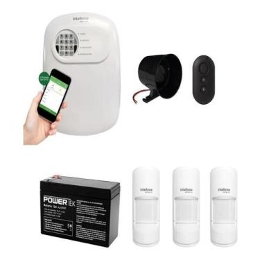 Imagem de Kit Central De Alarme Anm 24 Net 3 Sensor Infravermelho - INTELBRAS