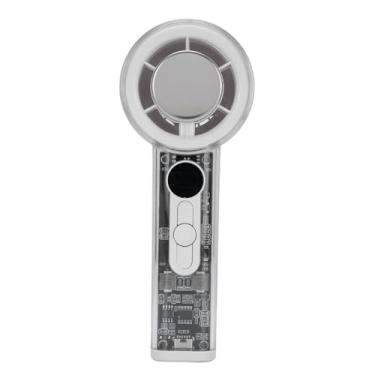 Imagem de Diydeg Ventilador portátil, turbina pessoal de alta velocidade, recarregável por USB, ajustável, 100 velocidades, pequeno dispositivo de resfriamento, para viagens ao ar livre