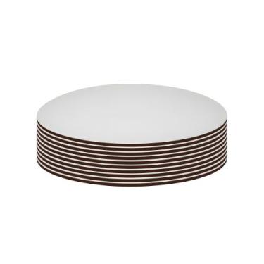 Imagem de Cakeboard Kit 10 MDF Base Para Bolo Confeitaria Tabuleiro 3mm - Deliqu