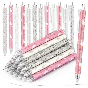 Imagem de Feifeiya 50 canetas esferográficas de ganso, um ganso bobo, decoração de festa de aniversário, festa de fazenda, gansos, caneta esferográfica de 0,5 mm, 1º chá de bebê, lembrancinha para decoração de