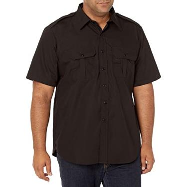 Imagem de Propper Camisa social tática masculina de manga curta, preta, pequena