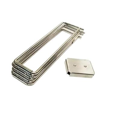 Imagem de KiBcsLic Suporte dobrável para refrigerador, suporte para mala, para saco de lixo, recipiente para água, para caixa de gelo para cozinhar, acampamento, viagem